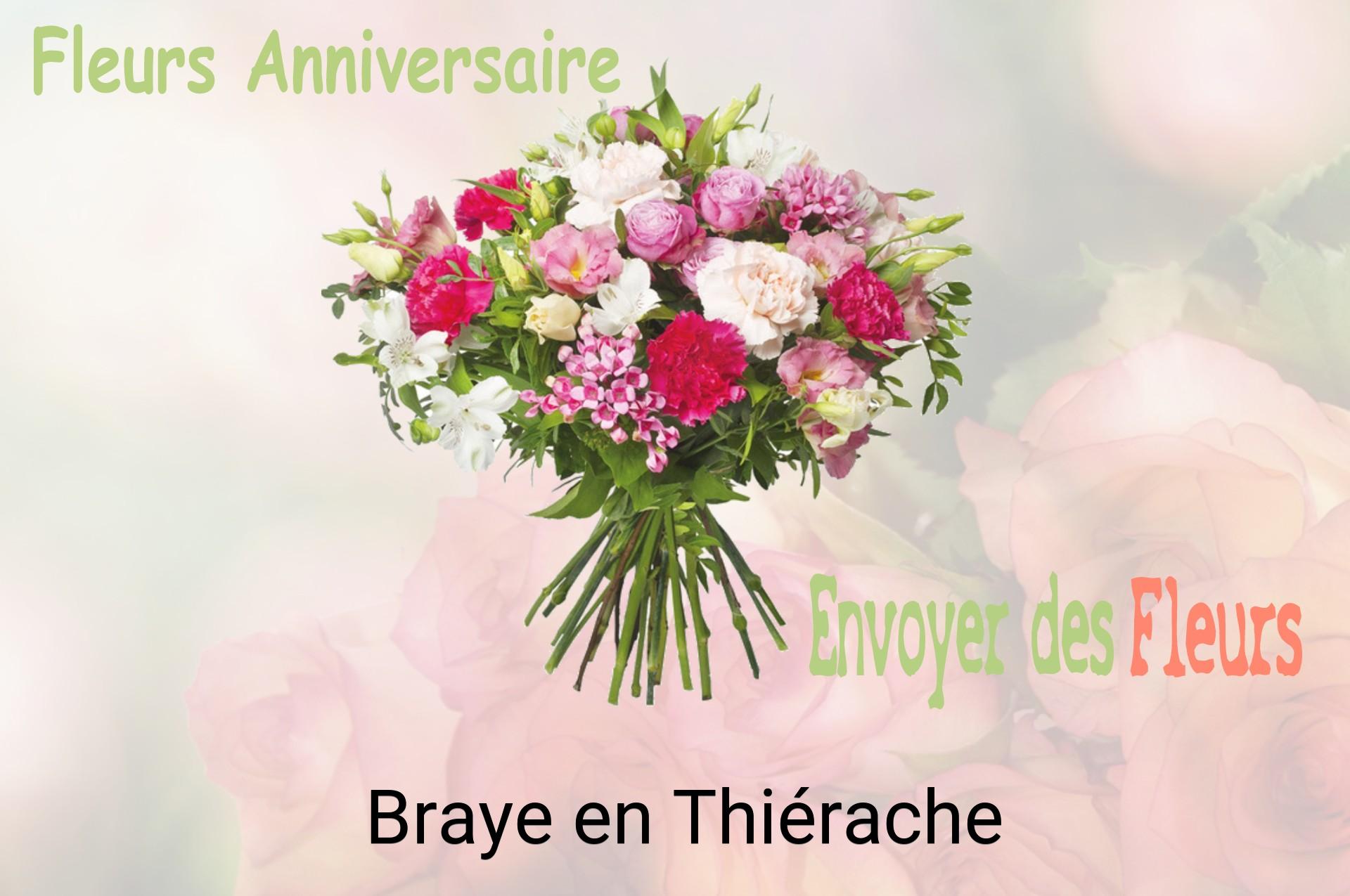 Bouquet de fleurs d’anniversaire livré à Braye-en-Thiérache