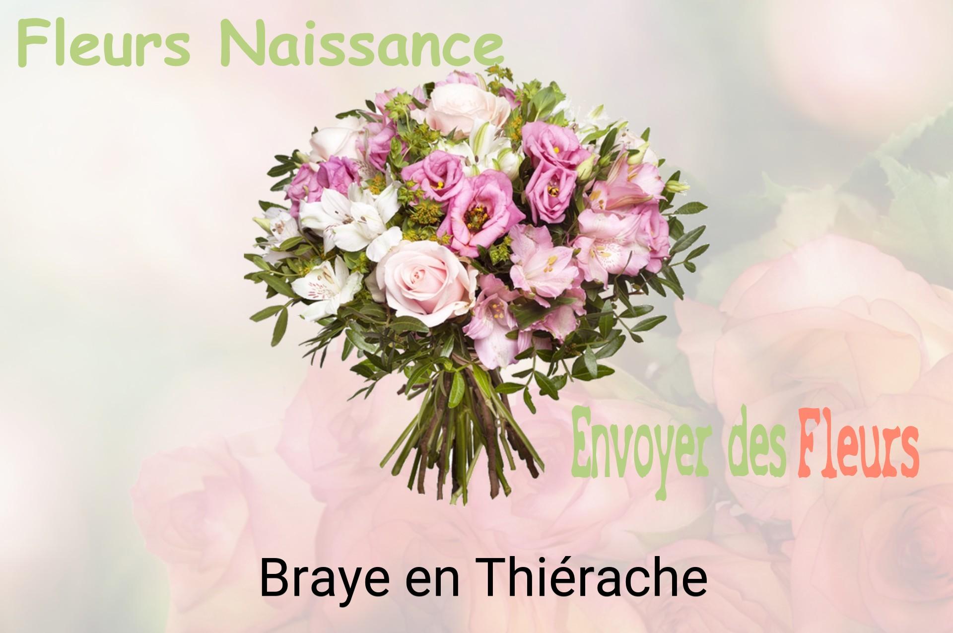 Bouquet de fleurs de naissance livré à Braye-en-Thiérache